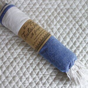 New FOUTA TOWEL w/ Fringes – Tropicana Collection – 80 x 175 cm